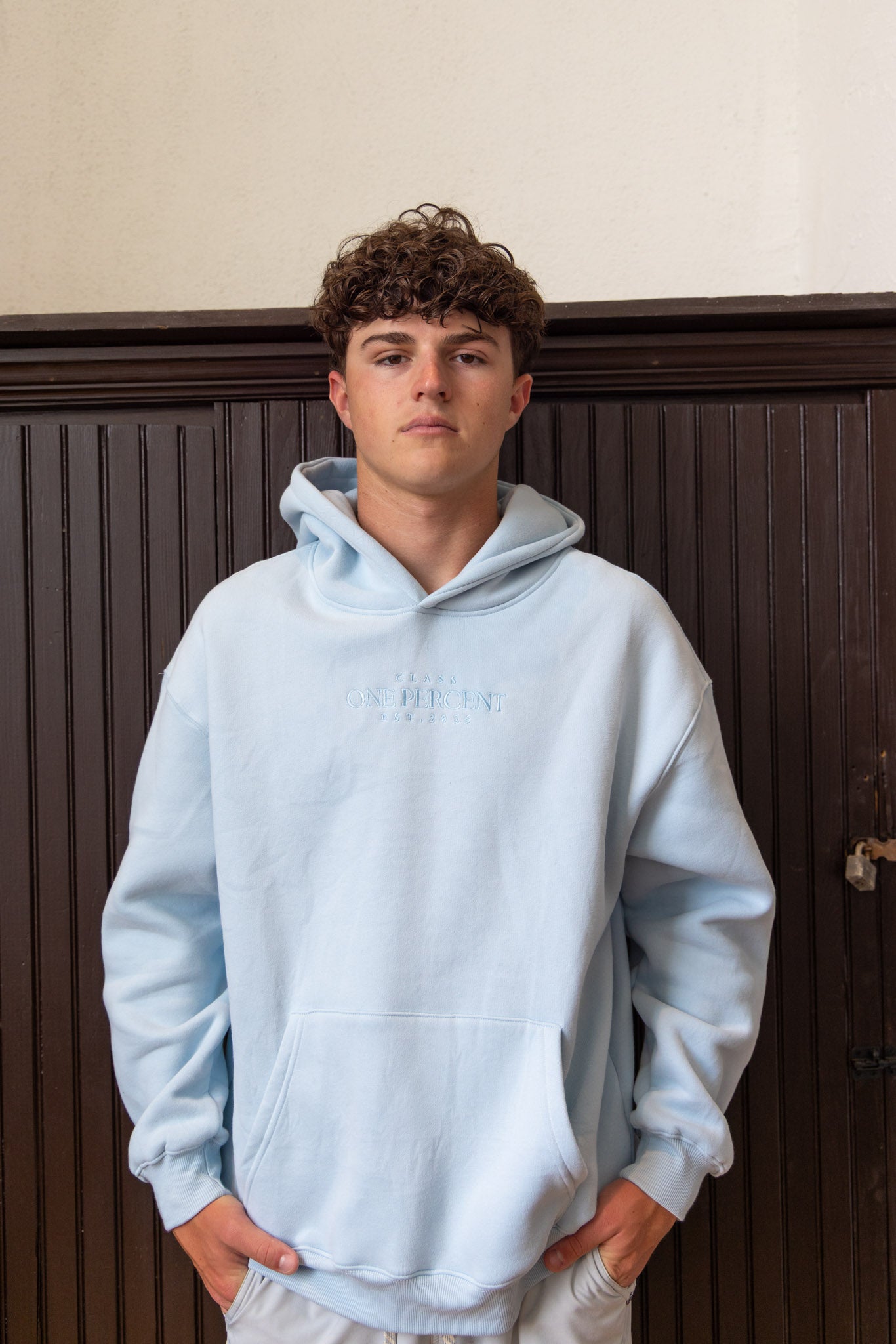 Anchored Blue Hoodie