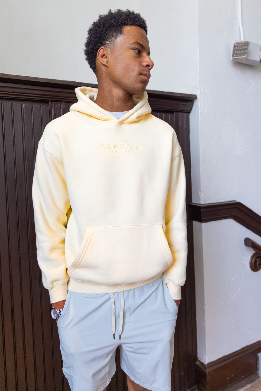 Ascent Yellow Hoodie
